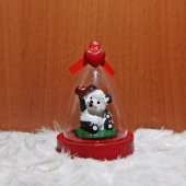 Sevimli Kalp Tutan Panda Fanus Biblo - 1