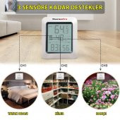 Thermopro Tp60s Wifi İç-Dış Mekan Dijital Isı Ve Nem Ölçer - 5