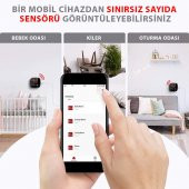 ThermoPro TP90 WiFi App Kontrollü Sıcaklık ve Nem Termometresi - 7