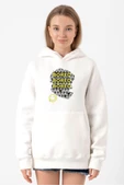 Sherlock Bored Beyaz Kadın 3ip Kapşonlu Sweatshirt - 2