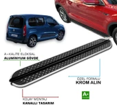 FİAT DOBLO 2023 2024 2025 ARACA ÖZEL NEVADA SİYAH YAN BASAMAK thumbnail 1