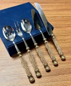 Royking Cam 5 Parça Servis Seti Antik EYM 059 - 1