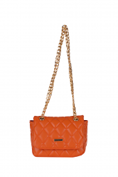 Zigga 05095 Turuncu Kadın Suni Deri Çapraz Postacı Çanta - 1