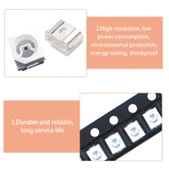 10 Adet - 3528 Smd Led, Elektronik Entegre ve Devreler için - 3
