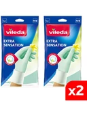 Vileda Extra Sensation Temizlik Bulaşık Ediveni Orta Boy M/8 x 2 Adet - 1
