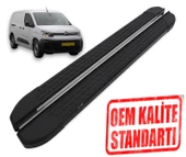 BERLİNGO ''UZUN ŞASE'' 2019 2020 2021 2022 2023 2024 ARACA ÖZEL NEVADA SİYAH YAN BASAMAK thumbnail 1