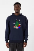 Lego Man Christmas Lacivert Erkek 3ip Kapşonlu - 1