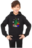 Lego Man Christmas Siyah Çocuk 3ip Kapşonlu - 2