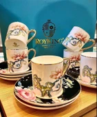 Royking Luciana 6 lı Kahve Fincan Takımı YNS 008 - 1