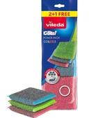 Vileda Power Inox Colors Çelik Bulaşık Sünger 3 Lü - 1