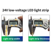 Bambu Lab A1 için Led ışık şerit dolgu işığı Ra95 24V süper parlak Bambulab A1/A1mini parçaları 3D yazıcı aksesuarları - 3