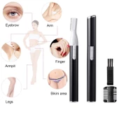 Pilli Kaş Ve Bıyık Alma Aleti Kulak Burun Kılı Temizleme Tüy Kesme Makinesi Bikini Bölge Temizleme - 4