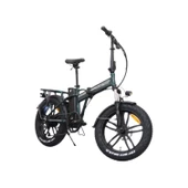 Kron Elektron Zuma 20 Jant Katlanabilir 36 Volt 350 Watt Elektrikli Bisiklet Yeşil - 10