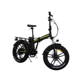 Kron Elektron Zuma 20 Jant Katlanabilir 36 Volt 350 Watt Elektrikli Bisiklet Neon Sarı - 9