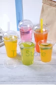 Tiri Store Sert Plastik Bardak 8 oz 250 ml 50 adet - 5