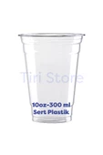 Tiri Store Sert Plastik Bardak 10 oz 300 ml 50 li 20 Paket toplam 1000 adet - 2