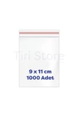 Tiri Store 9x11 Kilitli Poşet 1000 Adet - 1
