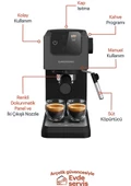 Grundig KSM 4330 Manuel Espresso Makinesi - 2