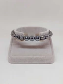 Parlayan Yıldızlar Serisi Terahertz Taşı Tasarım Bileklik thumbnail 4