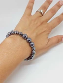 Parlayan Yıldızlar Serisi Terahertz Taşı Tasarım Bileklik thumbnail 2