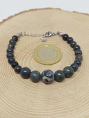 Galaksi Serisi Serpantin (Yılan) Taşı Tasarım Bileklik thumbnail 3