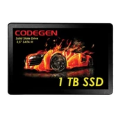 CODEGEN 1TB CDG-1TB-SSD25 500- 450MB/s SSD SATA-3 Disk - 1