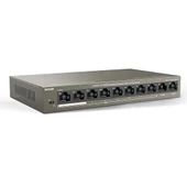 TENDA 8port 63w FULL PoE TEF1110P-8-63W 10/100 Yönetilemez Switch thumbnail 1