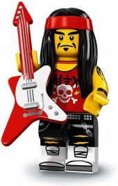 Lego Minifigür - Ninjago Movie - 71019 - Gong & Guitar Rocker - 1