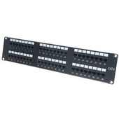 Ods Ods-P48utp Utp Cat6 2U 48 Port Patch Panel Dolu - 1