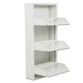 Alveon 3 Raflı Metal Ayakkabılık - 2