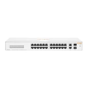 ARUBA 24port Instant On 1430-24G R8R50A GIGABIT 2-SFP YÖNETİLEMEZ SWITCH thumbnail 2