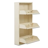 Alveon 3 Raflı Metal Ayakkabılık - 5