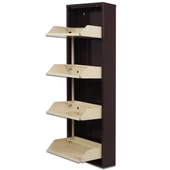 Alveon 4 Raflı Metal Ayakkabılık - 10