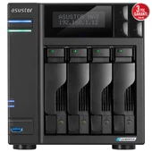 ASUSTOR AS6704T N5105 CELERON QC- 4 GB RAM- 4-diskli Nas Server (Disksiz) - 1
