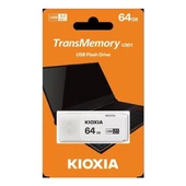 KIOXIA 64GB USB 3.2 U301 LU301W064GG4 Beyaz Taşınabilir Bellek thumbnail 3