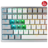 ASUS ROG Azoth ROG NX Snow Switch RGB Kablosuz Türkçe Mekanik Beyaz Gaming Klavye thumbnail 8
