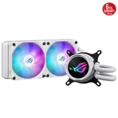 ASUS 240MM ROG STRIX III 240 ARGB AM5-1700P SIVI SOĞUTMALI İŞLEMCİ FANI BEYAZ thumbnail 4