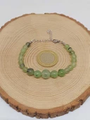 Galaksi Serisi Prehnit (Prinayt) Taşı Tasarım Bileklik thumbnail 3