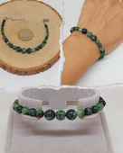 Galaksi Serisi Anyolit (Rubizoit Rubyzoisit) Taşı Tasarım Bileklik thumbnail 1