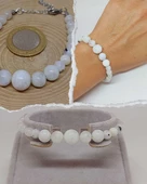 Galaksi Serisi Ay Taşı Tasarım Bileklik thumbnail 1