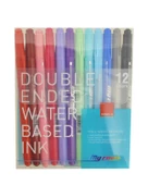 Dong A Çift Taraflı 12li Keçeli Kalem Seti - 1