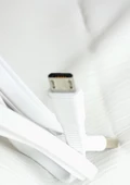 Mikro USB Giriş Akıllı Telefon Şarj Kablosu - Powerway SM03 2000 Amper Kablo - 1