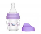Wee Baby 0-6 Ay Mini Cam Alıştırma Bardağı Seti 30 Ml - Mor - 1