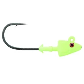 Mustad Sd840 Shad Glow Green İğne No: 5-0 21g Jighead 2 Adet - 1