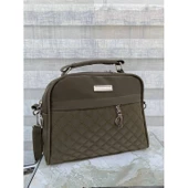 3 Fermuarlı Ayarlanabilir Uzun Askılı. Buzi Deri İçi Astarlı Çanta thumbnail 4