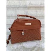 3 Fermuarlı Ayarlanabilir Uzun Askılı. Buzi Deri İçi Astarlı Çanta thumbnail 5