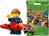 Lego Minifigür - Seri 21 - 71029 - Airplane Girl - 1