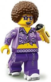 Lego Minifigür - Seri 13 - 71008 - Disco Diva - 1