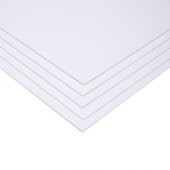 10 ADET BEYAZ MAKET KARTONU 3 mm KALINLIK 50X70 - 1