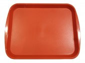 SERVİS TEPSİSİ 35,5 x 27 cm DÖNER DÜRÜM HAMBURGER TEPSİSİ KAFE TEPSİSİ - 1